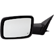 Driver Side Mirror, Power Adjust, Heated, Manual Folding, Paintable, In-housing Signal Light, No Memory, With Puddle Light, No Auto-Dimming, No Blind Spot Feature