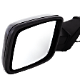 Driver Side Mirror, Power Adjust, Heated, Manual Folding, Paintable, In-housing Signal Light, No Memory, With Puddle Light, No Auto-Dimming, No Blind Spot Feature