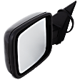Driver Side Mirror, Power Adjust, Heated, Manual Folding, Paintable, In-housing Signal Light, No Memory, With Puddle Light, No Auto-Dimming, No Blind Spot Feature