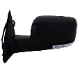 Driver Side Mirror, Power Adjust, Heated, Manual Folding, Paintable, In-housing Signal Light, No Memory, With Puddle Light, No Auto-Dimming, No Blind Spot Feature