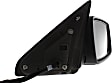 Passenger Side Mirror, Power Adjust, Heated, Manual Folding, Paintable, In-housing Signal Light, No Memory, With Puddle Light, No Auto-Dimming, No Blind Spot Feature