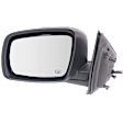 2018 Dodge Journey GT - Driver Side Mirror, For Models With One Touch, Power Adjust, Heated, Paintable, Manual Folding, No Signal Light, No Blind Spot Feature, No Memory, No Puddle Light, No Auto-Dimming