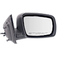2018 Dodge Journey GT - Passenger Side Mirror, For Models With One Touch, Power Adjust, Heated, Paintable, Manual Folding, No Signal Light, No Blind Spot Feature, No Memory, No Puddle Light, No Auto-Dimming