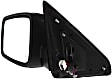 Driver Side Mirror, Power Adjust, Heated, Manual Folding, Textured Black, In-housing Signal Light, No Memory, With Puddle Light, No Auto-Dim, No Blind Spot Feature