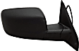 Passenger Side Non-Towing Mirror, Power, Heated, Manual Folding, Textured Black, No Signal Light, No Memory, No Puddle Light, No Auto-Dimming, No Blind Spot Feature
