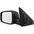 Driver Side Mirror, Manual Adjust, Non-Heated, Manual Folding, Textured Black, No Signal Light, No Memory, No Puddle Light, No Auto-Dim, No Blind Spot Feature