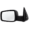 Driver Side Mirror, Manual Adjust, Non-Heated, Manual Folding, Textured Black, No Signal Light, No Memory, No Puddle Light, No Auto-Dim, No Blind Spot Feature