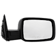 Passenger Side Mirror, Manual Adjust, Non-Heated, Manual Folding, Textured Black, No Signal Light, No Memory, No Puddle Light, No Auto-Dim, No Blind Spot Feature