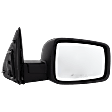 Passenger Side Mirror, Manual Adjust, Non-Heated, Manual Folding, Textured Black, No Signal Light, No Memory, No Puddle Light, No Auto-Dim, No Blind Spot Feature
