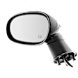2008-2012 Dodge Challenger - Driver Side Mirror, Power, Manual Folding, Heated, Paintable, No Signal Light, No Memory, No Puddle Light, No Auto-Dimming, No Blind Spot Feature