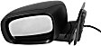 2020 Dodge Grand Caravan SXT Plus - Driver Side Mirror, Power Adjust, Heated, Textured Black, Manual Folding, No Signal Light, No Blind Spot Feature, No Memory, No Puddle Light, No Auto-Dimming