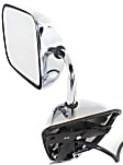 Driver Side Mirror, Non-Towing, Power, Manual Folding, Non-Heated, Chrome, No Signal Light, No Memory, No Puddle Light, No Auto-Dimming, No Blind Spot Feature