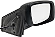 Passenger Side Mirror, Power Adjust, Manual Folding, Heated, Textured Black, No Signal Light, No Memory, No Puddle Light, No Auto-Dimming, No Blind Spot Feature