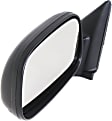 Driver Side Mirror, Power, Manual Folding, Non-Heated, Textured Black, No Signal Light, No Memory, No Puddle Light, No Auto-Dimming, No Blind Spot Feature
