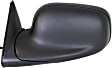 Driver Side Mirror, Power, Manual Folding, Non-Heated, Textured Black, No Signal Light, No Memory, No Puddle Light, No Auto-Dimming, No Blind Spot Feature