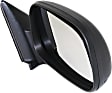 Passenger Side Mirror, Power, Manual Folding, Non-Heated, Textured Black, No Signal Light, No Memory, No Puddle Light, No Auto-Dimming, No Blind Spot Feature