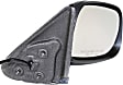 Passenger Side Mirror, Power, Manual Folding, Non-Heated, Textured Black, No Signal Light, No Memory, No Puddle Light, No Auto-Dimming, No Blind Spot Feature