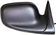 Passenger Side Mirror, Power, Manual Folding, Non-Heated, Textured Black, No Signal Light, No Memory, No Puddle Light, No Auto-Dimming, No Blind Spot Feature