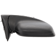 Passenger Side Mirror, Power, Manual Folding, Heated, Textured Black, No Signal Light, No Memory, No Puddle Light, No Auto-Dimming, No Blind Spot Feature