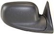 Passenger Side Mirror, Power, Manual Folding, Heated, Textured Black, No Signal Light, No Memory, No Puddle Light, No Auto-Dimming, No Blind Spot Feature