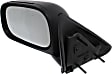 Driver Side Mirror, Manual Adjust, Manual Folding, Non-Heated, Textured Black, No Signal Light, No Memory, No Puddle Light, No Auto-Dimming, No Blind Spot Feature