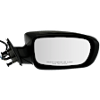 Passenger Side Mirror, Power, Manual Folding, Non-Heated, Paintable, No Signal Light, No Memory, No Puddle Light, No Auto-Dimming, No Blind Spot Feature