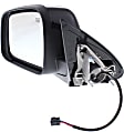 Driver Side Mirror, Power Adjust, Heated, Manual Folding, Paintable, No Signal Light, No Memory, No Puddle Light, No Auto-Dim, No Blind Spot Feature