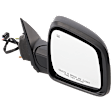Passenger Side Mirror, Power Adjust, Heated, Manual Folding, Paintable, No Signal Light, No Memory, No Puddle Light, No Auto-Dim, No Blind Spot Feature