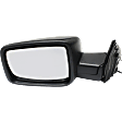 2019 Ram 1500 Classic - Driver Side Mirror, Manual Adjust, Non-Heated, Textured Black, Manual Folding, No Signal Light, No Blind Spot Feature, No Memory, No Puddle Light, No Auto-Dimming, With Temperature Sensor, For Models Without Towing Package