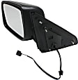 2019 Ram 1500 Classic - Driver Side Mirror, Manual Adjust, Non-Heated, Textured Black, Manual Folding, No Signal Light, No Blind Spot Feature, No Memory, No Puddle Light, No Auto-Dimming, With Temperature Sensor, For Models Without Towing Package