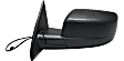 2019 Ram 1500 Classic - Driver Side Mirror, Manual Adjust, Non-Heated, Textured Black, Manual Folding, No Signal Light, No Blind Spot Feature, No Memory, No Puddle Light, No Auto-Dimming, With Temperature Sensor, For Models Without Towing Package
