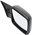 Passenger Side Mirror, Manual Adjust, Non-Heated, Manual Folding, Textured Black, No Signal Light, No Memory, No Puddle Light, No Auto-Dimming, No Blind Spot Feature