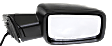 Passenger Side Mirror, Non-Towing, Power Adjust, Power Folding, Heated, Paintable, In-housing Signal Light, No Memory, With Puddle Light, No Auto-Dimming, No Blind Spot Feature