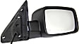 Passenger Side Mirror, Non-Towing, Power Adjust, Power Folding, Heated, Paintable, In-housing Signal Light, No Memory, With Puddle Light, No Auto-Dimming, No Blind Spot Feature
