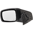 Driver Side Mirror, Power Adjust, Manual Folding, Heated, Paintable, No Signal Light, Memory, Puddle Light, Auto-Dimming, and Blind Spot Feature, For Models Without One Touch Feature