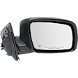 Passenger Side Mirror, Power Adjust, Manual Folding, Heated, Paintable, No Signal Light, No Memory, No Puddle Light, No Auto-Dimming, No Blind Spot Feature