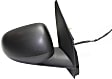 Passenger Side Mirror, Power, Non-Folding, Heated, Textured Black, No Signal Light, No Memory, No Puddle Light, No Auto-Dimming, No Blind Spot Feature