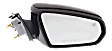 Passenger Side Mirror, Power, Manual Folding, Heated, Paintable, No Signal Light, No Memory, No Puddle Light, No Auto-Dimming, No Blind Spot Feature