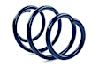 D100-0934 Front and Rear, Driver and Passenger Side Lowering Springs - Set of 4