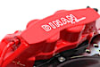 D290-0857-R Big Brake Kit - Red Powdercoat Caliper, 2-Wheel Set
