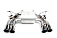 D660-0050 Axle-Back Exhaust System, 3.0L, 6Cyl, Made of Stainless Steel, Performance Series