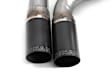 D660-0069-BLK Axle-Back Exhaust System, 2.0L, 4Cyl, Made of Stainless Steel, Performance Series