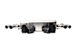 D660-0075-BLK Axle-Back Exhaust System, 4.4L, 8Cyl, Made of Stainless Steel, Performance Series