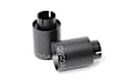 D660-0075-BLK Axle-Back Exhaust System, 4.4L, 8Cyl, Made of Stainless Steel, Performance Series