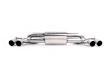 D660-0079-BLK Axle-Back Exhaust System, 4.4L, 8Cyl, Made of Stainless Steel, Performance Series