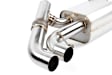 D660-0098-BLK Axle-Back Exhaust System, 3.0L, 6Cyl, Made of Stainless Steel, Performance Series