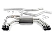 D660-0099-BLK Cat-Back Exhaust System, 3.0L, 6Cyl, Made of Stainless Steel, Performance Series