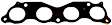 EG218 Exhaust Manifold Gasket - Direct Fit, Sold individually