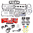 1999 Audi A4 - Engine Rebuild Kit, 4 Cyl 1.8L, Turbocharged, DOHC, 20 valve, Without RM Retainer, With 20mm Pin, With Locating Tang, With 153 Teeth Belt