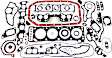 FGS9008 Engine Gasket Set Overhaul